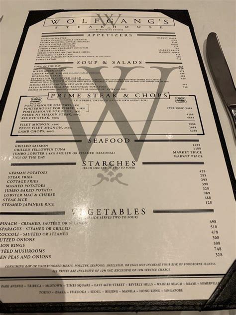 steakhouse pasay|Wolfgang’s Steakhouse Menu .
